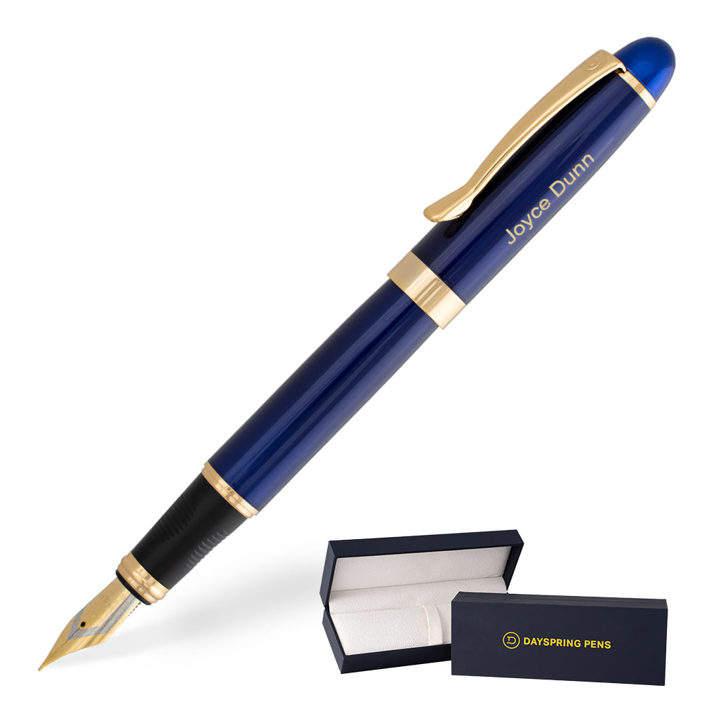 Dayspring Pens Alexandria Fountain Pen - Blue
